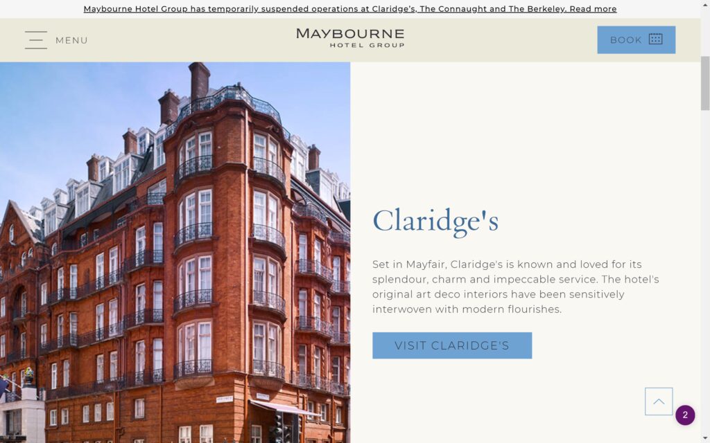 maybourne hotel group