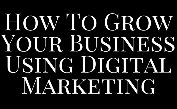 How to grow your business using digital marketing