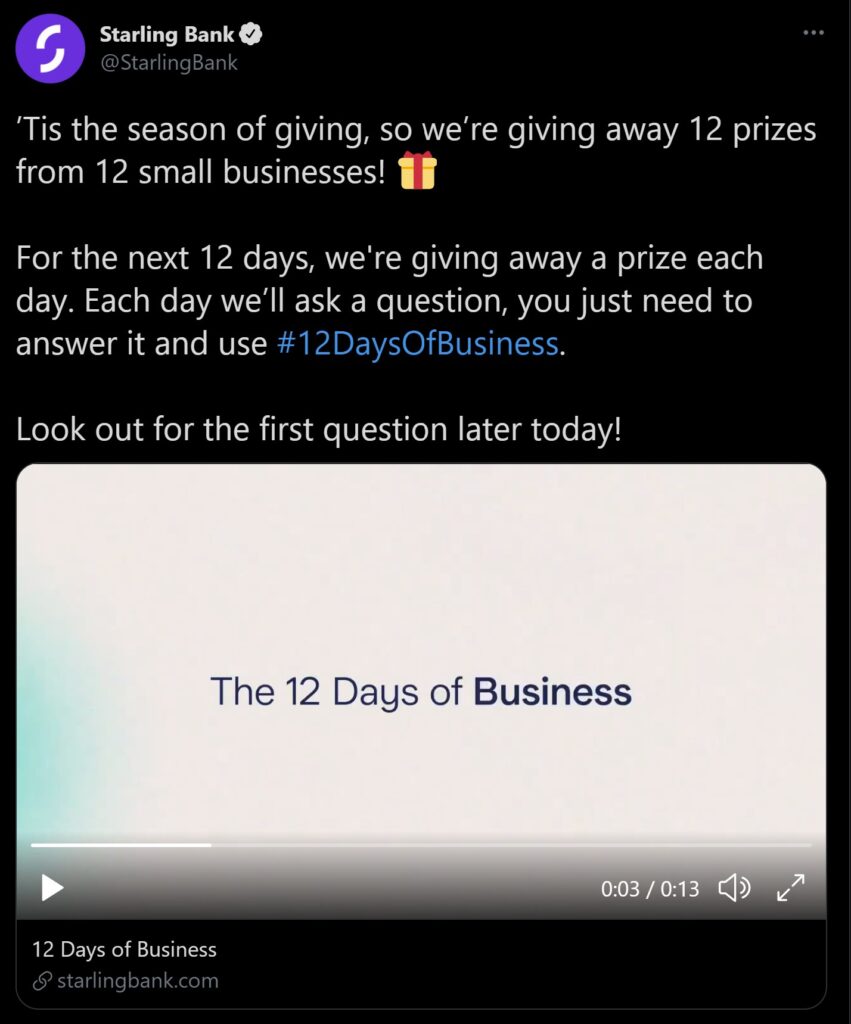 12 days of business